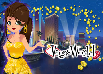Juega al tragamonedas Vegas World en línea Gratis